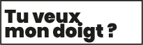 Super marché noir - Tu veux mon doigt ? - humour noir - satyrique - ironie - dadaisme - dérision - affiche atypique - letterpress lyon - impression d'art - estampe - eshop
