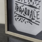 bien tranquille - punchlines - banalités - inutile - dada - ironie - oralité - inclusion - letterpress - Super Marché noir - création indépendante - créateur - conception française - création française