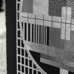 mire - trames - stochastique - mire-tv - gridstystem -estampe - œuvre - création française - impression letterpress - série limitée - atypique - super - marché noir - artiste - made in france